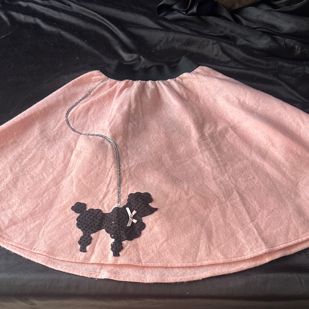 Pink Poodle Skirt